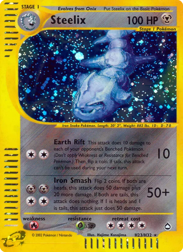 Steelix — Aquapolis — Pokemon