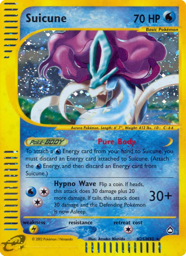 Suicune — Aquapolis — Pokemon