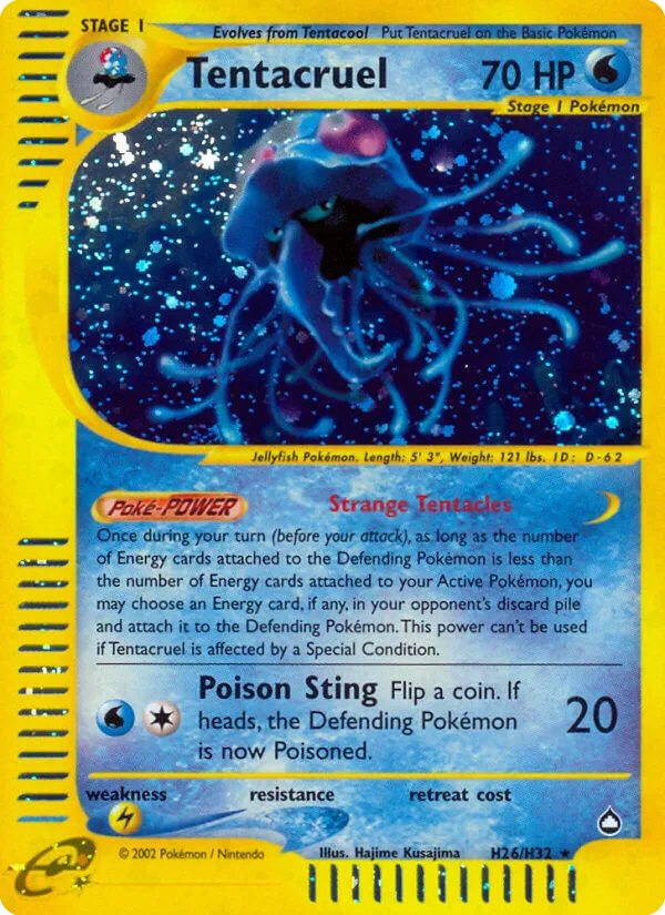 Tentacruel — Aquapolis — Pokemon