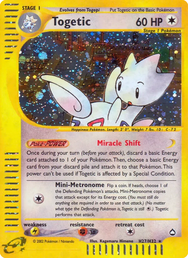 Togetic — Aquapolis — Pokemon