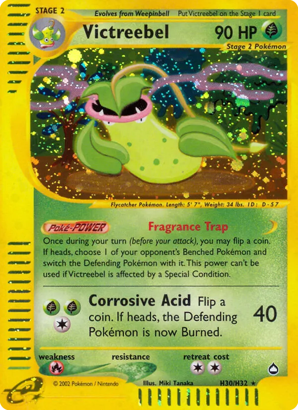 Victreebel — Aquapolis — Pokemon