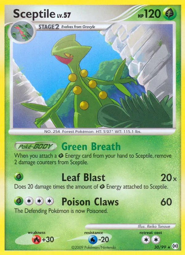 Sceptile — Arceus — Pokemon