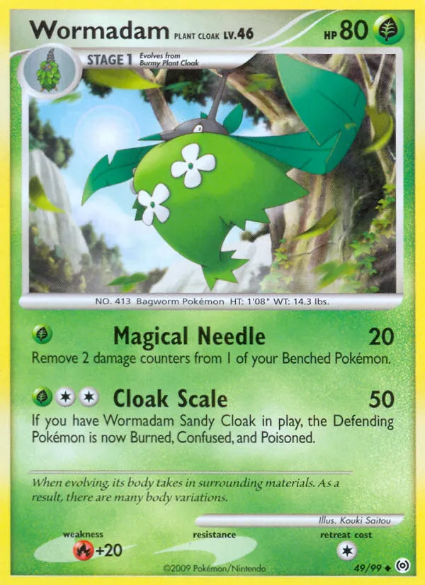 Wormadam Plant Cloak — Arceus — Pokemon