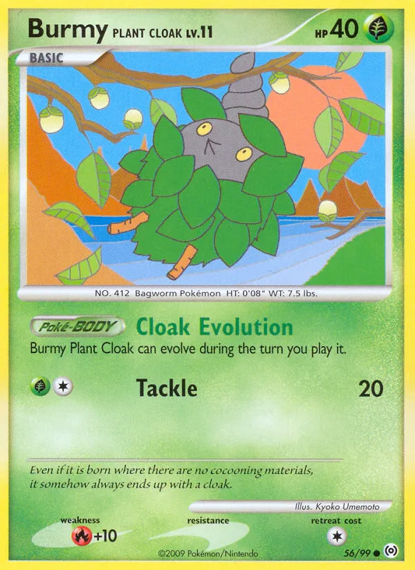 Burmy Plant Cloak — Arceus — Pokemon