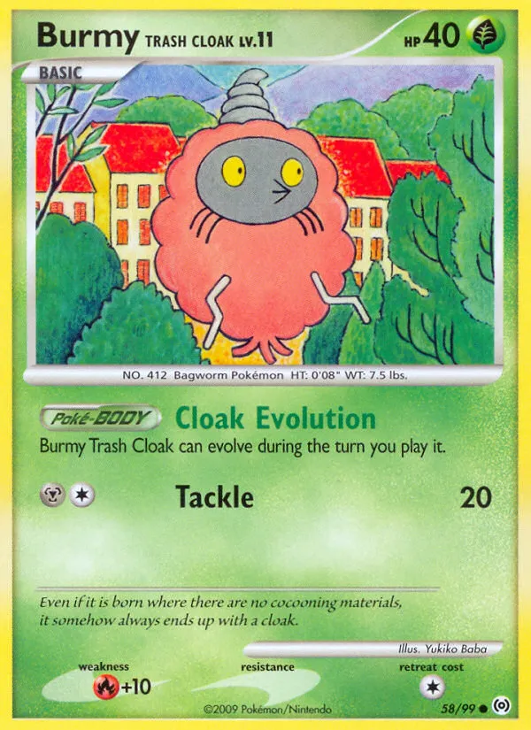 Burmy Trash Cloak — Arceus — Pokemon