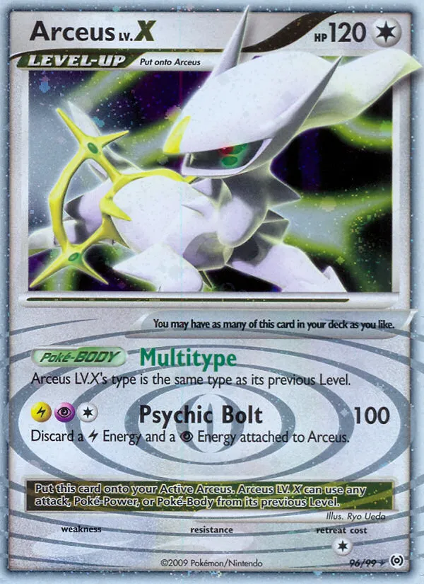 Arceus Lv.X — Arceus — Pokemon