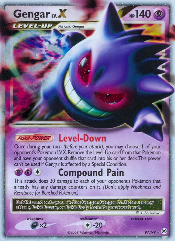 Ectoplasma LV.X from Arceus - Pokemon