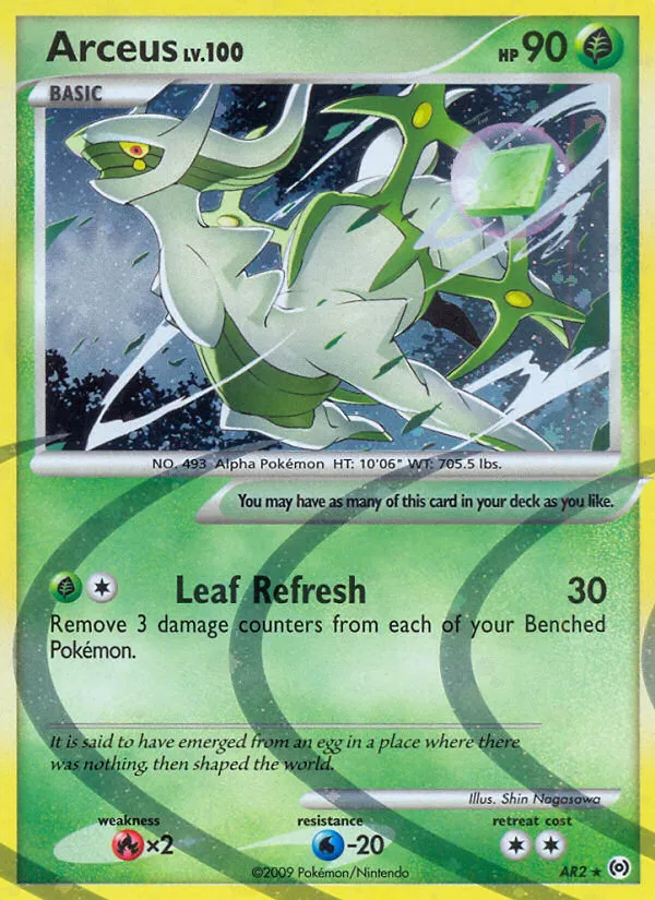 Arceus Lv.100 — Arceus — Pokémon