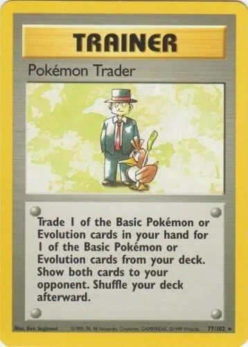 Marchand de Pokémon — Base Set — Pokémon