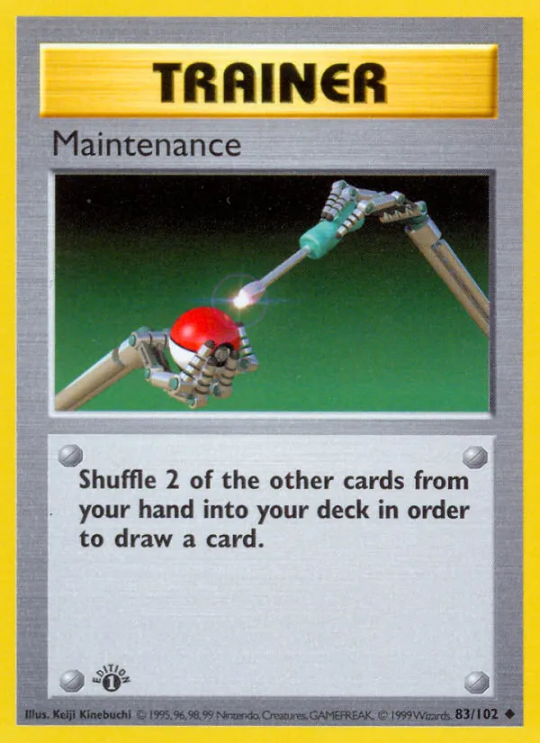 Maintenance — Base Set — Pokémon