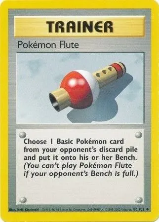 Pokemon Flute — Base Set — Pokémon