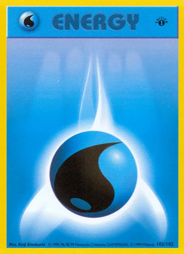 Water Energy — Base Set — Pokémon