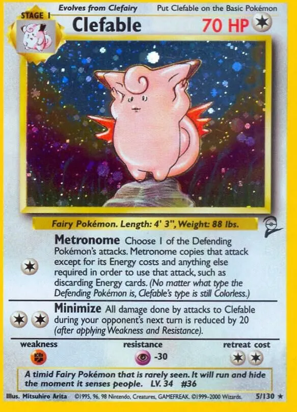 Mélodelfe — Base Set 2 — Pokémon