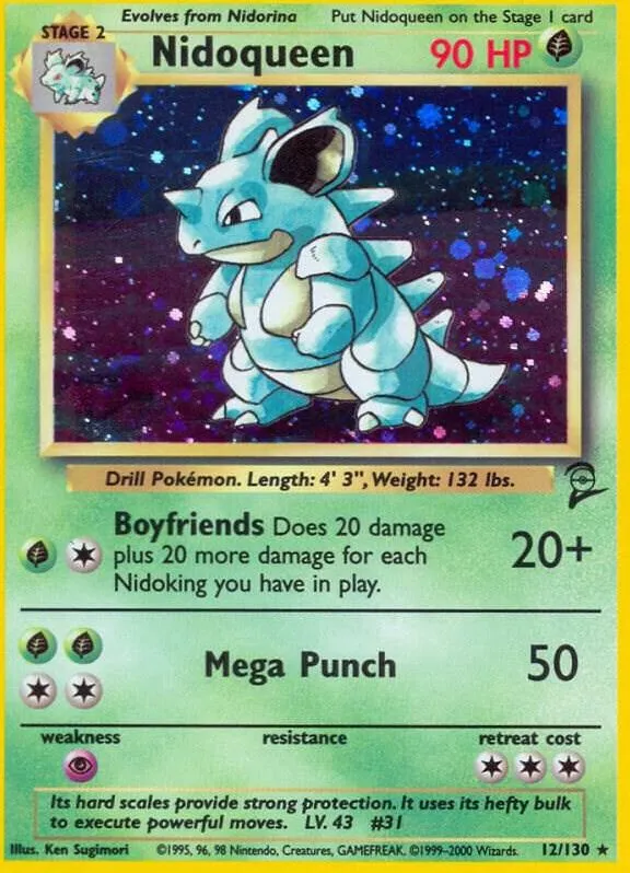 Nidoqueen — Base Set 2 — Pokemon
