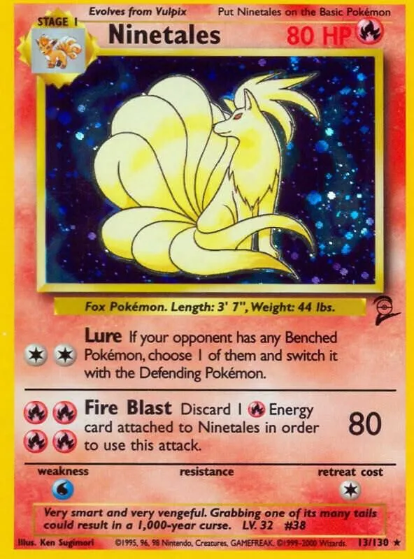 Ninetales — Base Set 2 — Pokemon