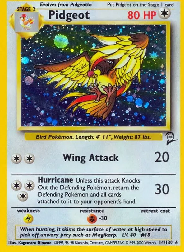 Pidgeot — Base Set 2 — Pokemon