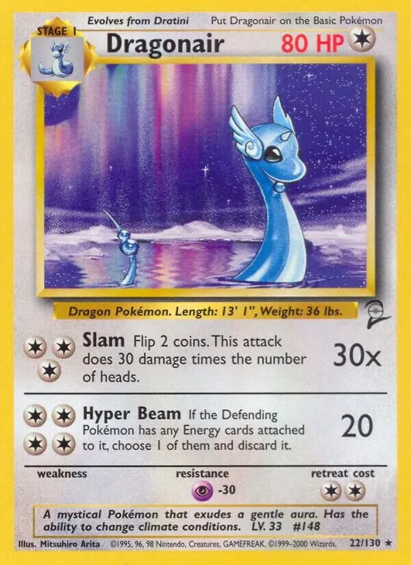 Dragonair — Base Set 2 — Pokémon