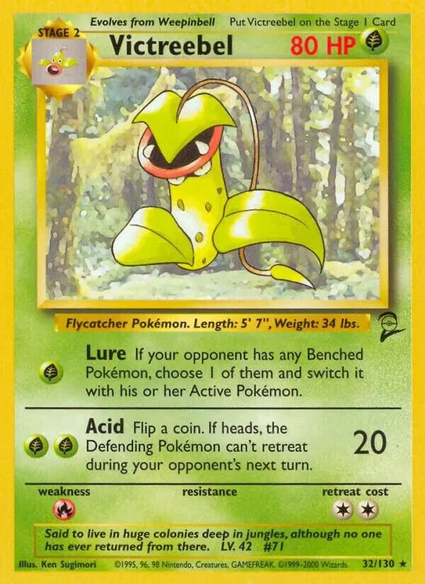 Victreebel — Base Set 2 — Pokemon