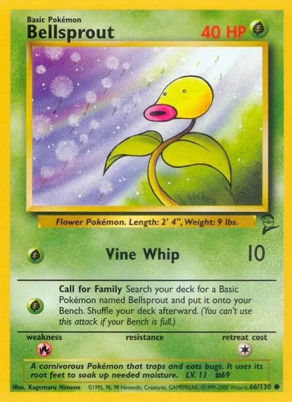 Chétiflor — Base Set 2 — Pokémon