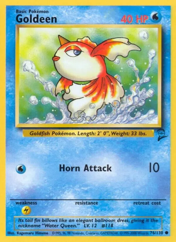 Poissirène — Base Set 2 — Pokémon