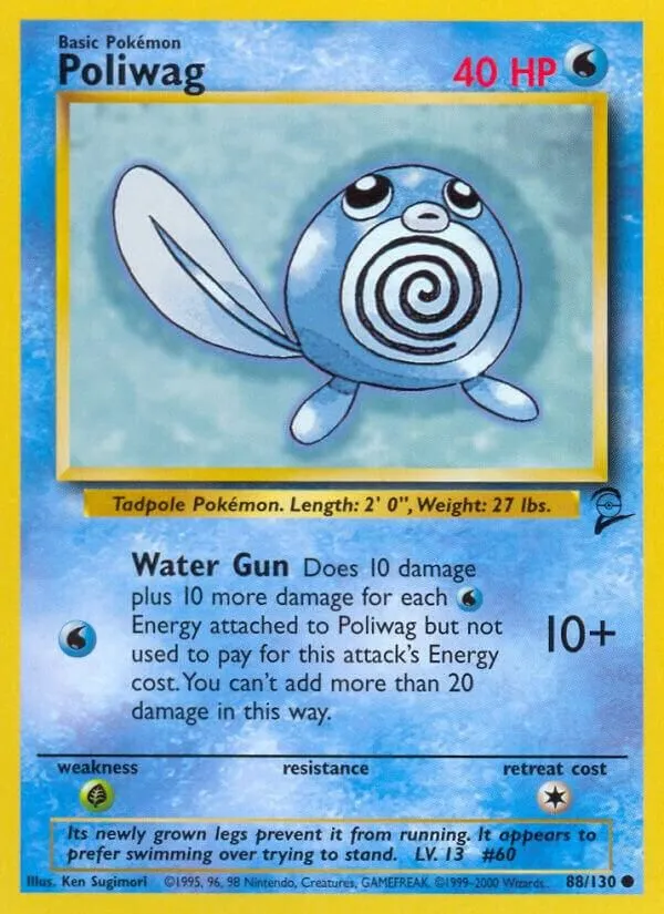 Ptitard from Base Set 2 - Pokemon