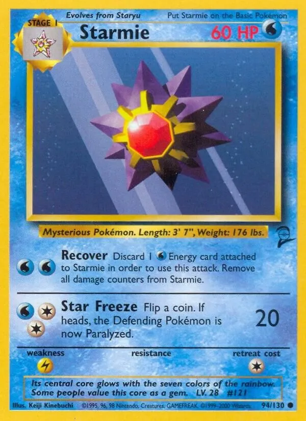 Starmie — Base Set 2 — Pokémon