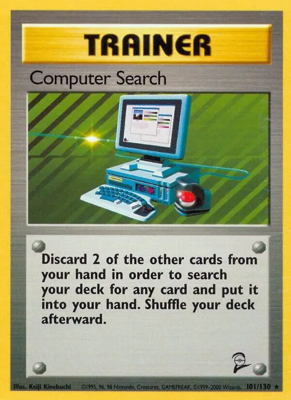 Computer Search — Base Set 2 — Pokémon