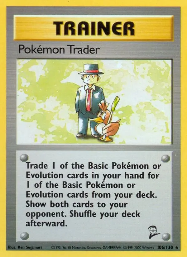 Pokemon Trader — Base Set 2 — Pokemon