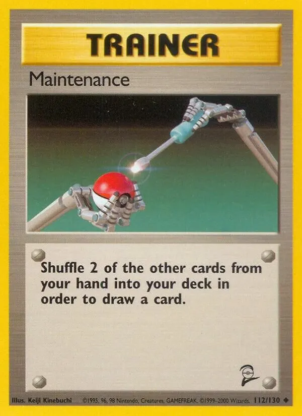 Maintenance — Base Set 2 — Pokémon
