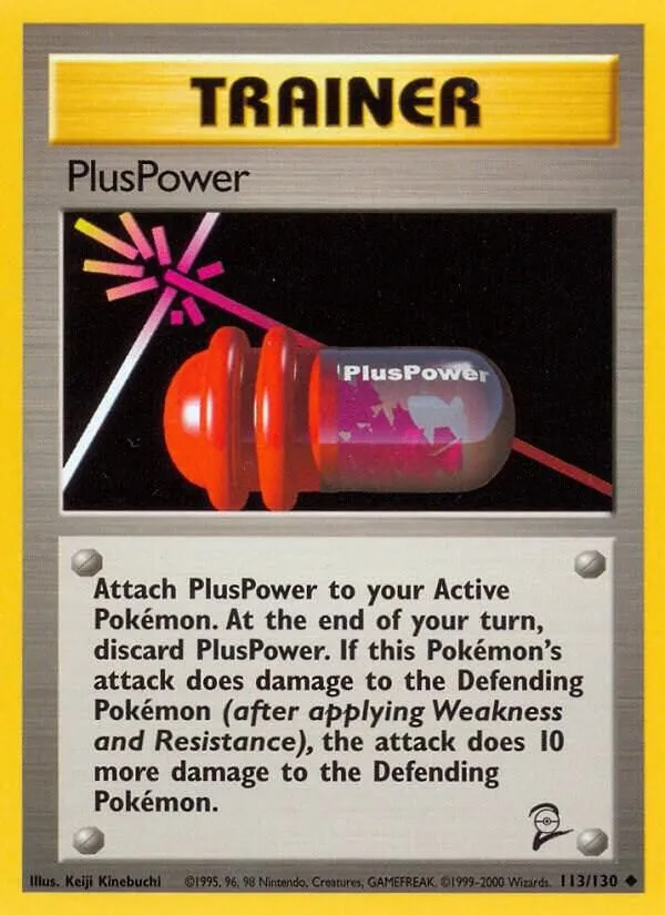 PlusPower — Base Set 2 — Pokémon