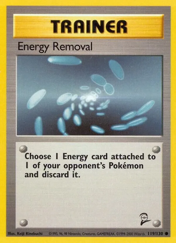 Energy Removal — Base Set 2 — Pokémon