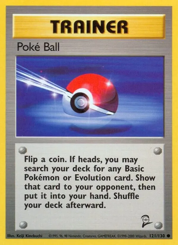 Poke Ball — Base Set 2 — Pokémon