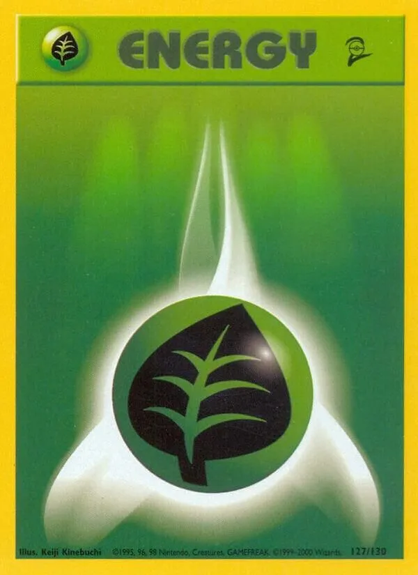 Énergie Plante — Base Set 2 — Pokémon