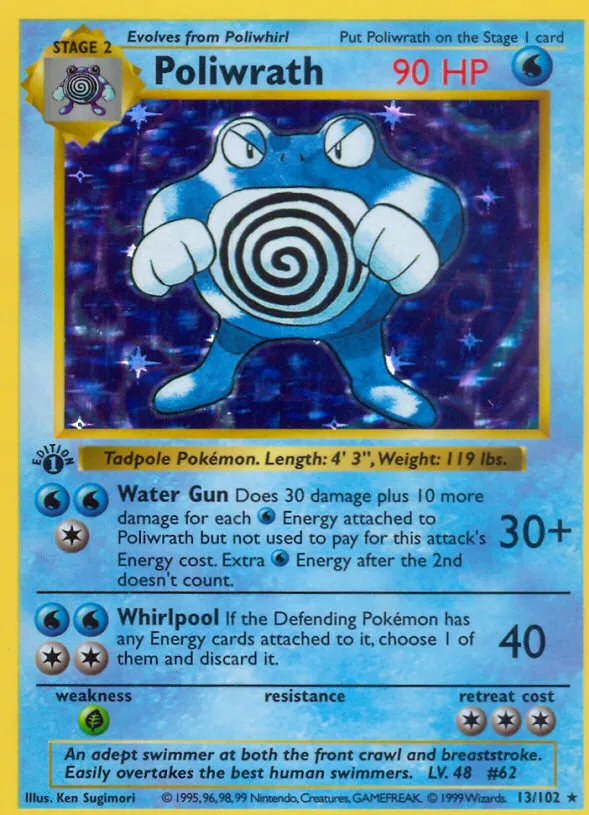 Tartard — Base Set (Shadowless) — Pokemon