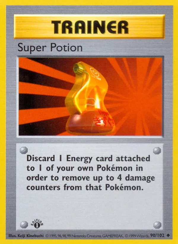 Super Potion — Base Set (Shadowless) — Pokémon
