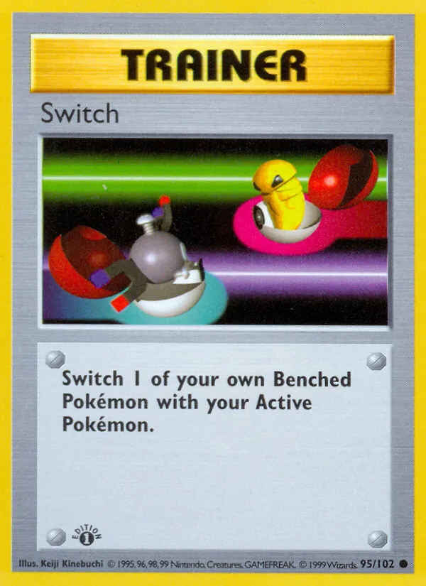 Switch — Base Set (Shadowless) — Pokémon