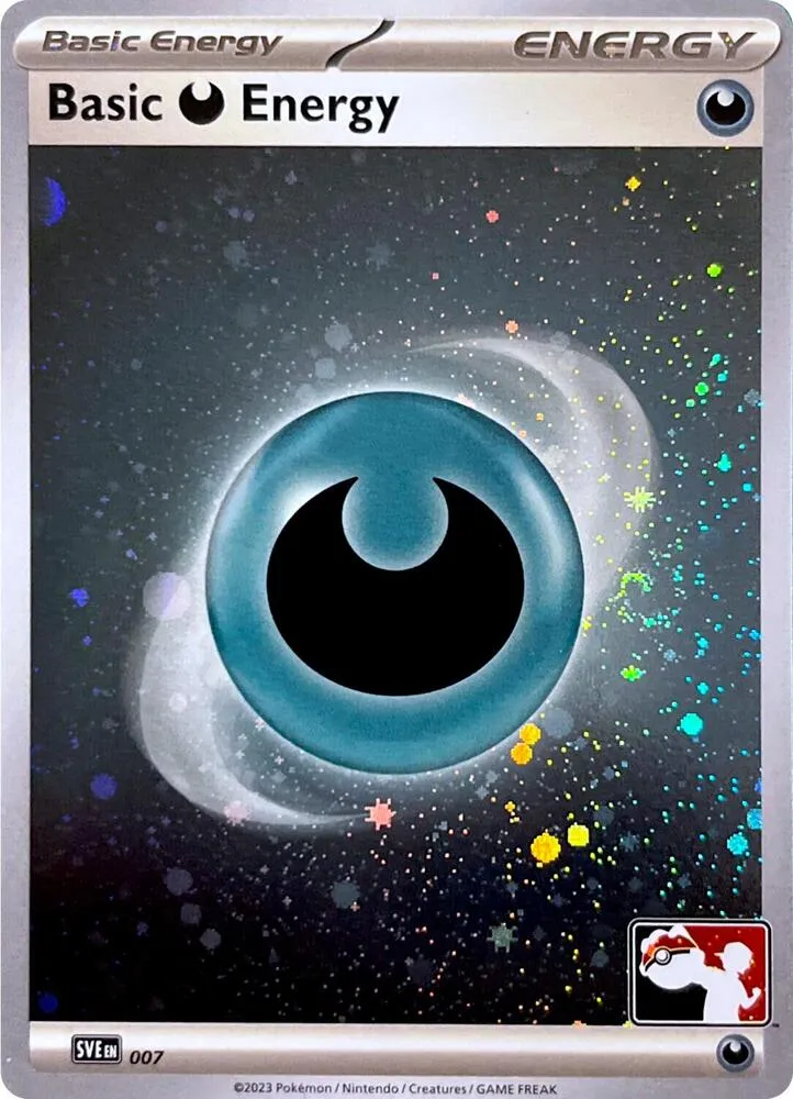 Basic Darkness Energy — Prize Pack Series Cards — Pokemon