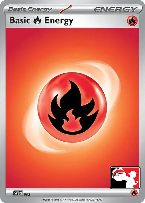 Basic Fire Energy — Prize Pack Series Cards — Pokemon