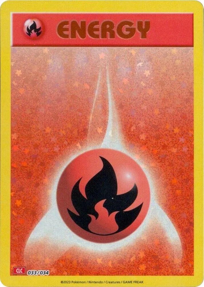Basic Fire Energy — Trading Card Game Classic — Pokemon