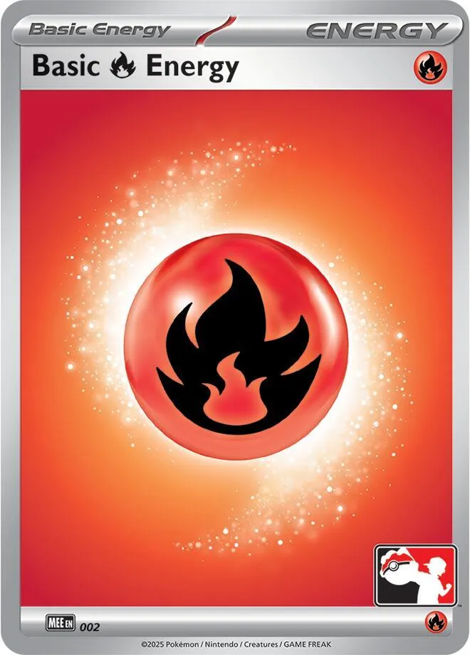 Basic Fire Energy - MEE — Prize Pack Series Cards — Pokemon
