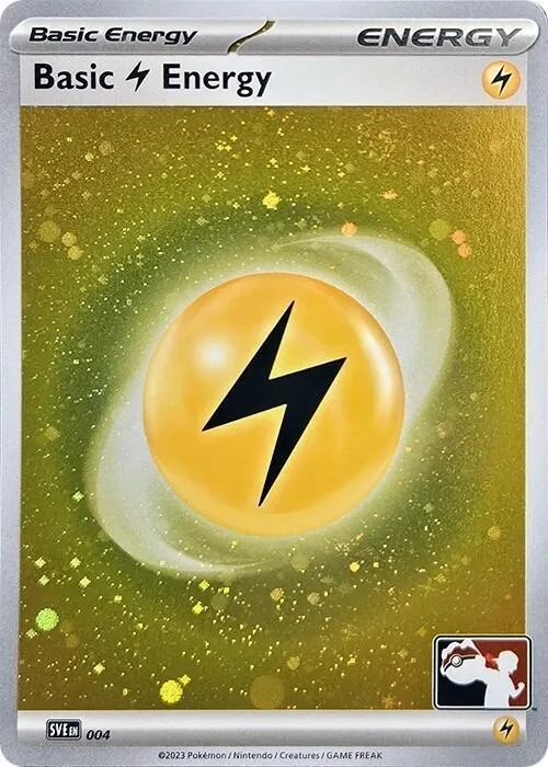 Basic Lightning Energy — Prize Pack Series Cards — Pokemon