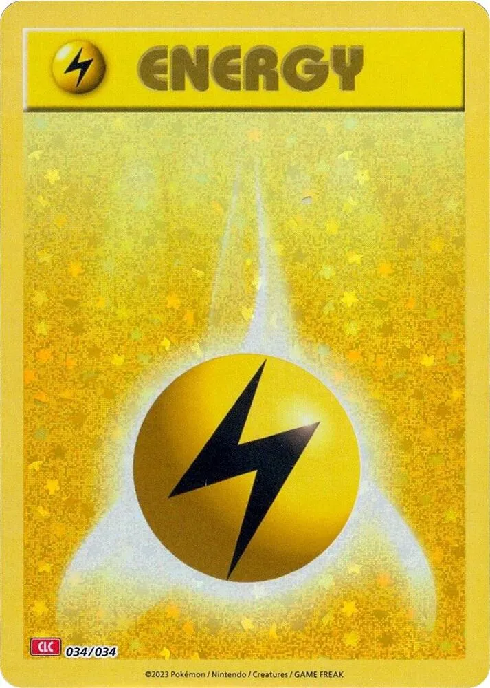 Basic Lightning Energy — Trading Card Game Classic — Pokemon