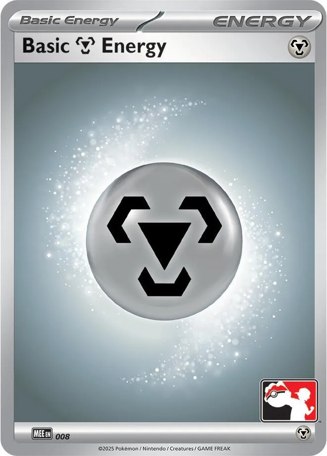 Basic Metal Energy - MEE — Prize Pack Series Cards — Pokémon