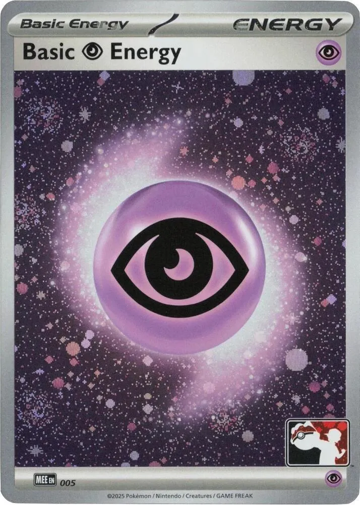 Basic Psychic Energy - MEE — Prize Pack Series Cards — Pokemon