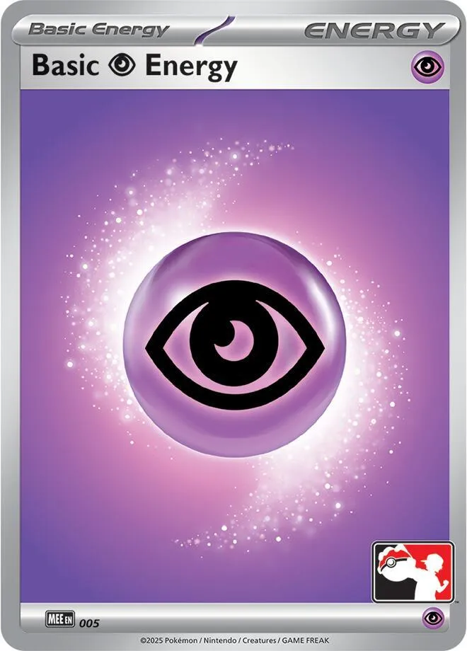 Basic Psychic Energy - MEE — Prize Pack Series Cards — Pokemon