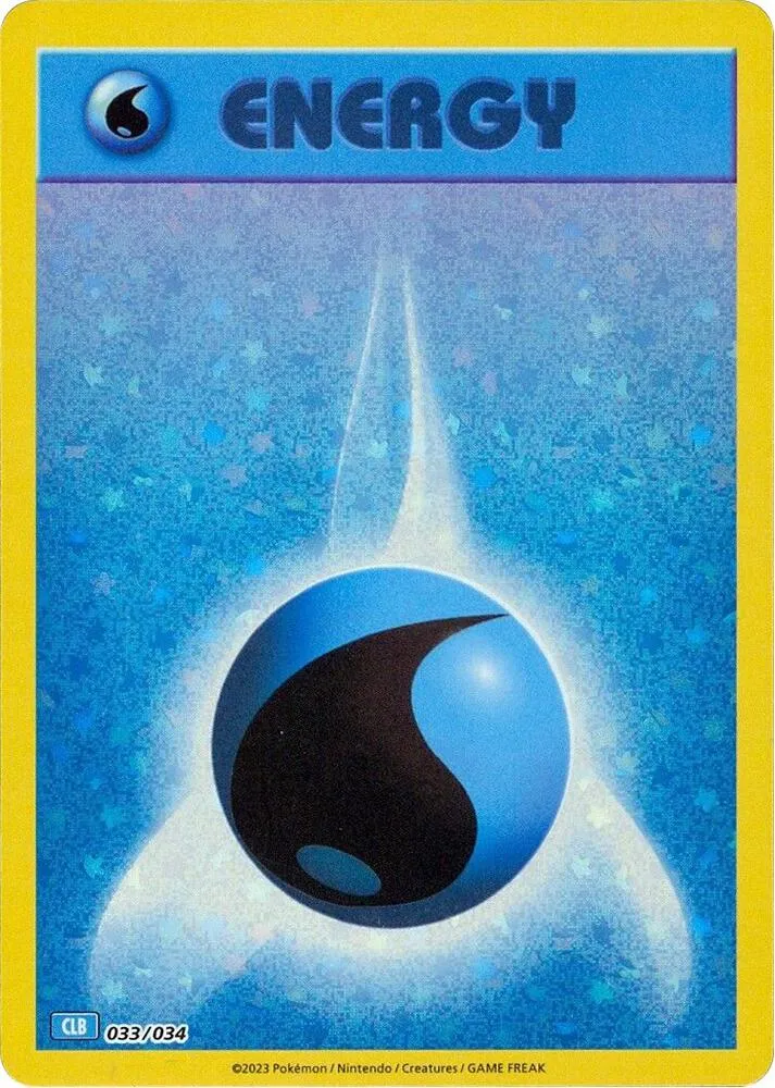 Énergie Eau de base — Trading Card Game Classic — Pokémon