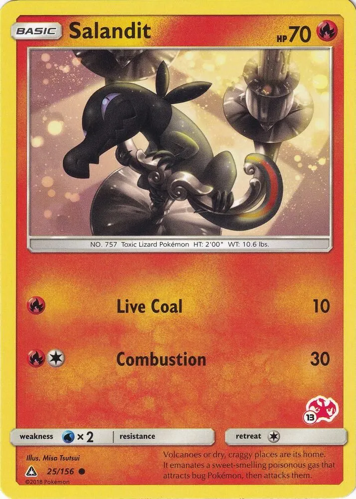 Salandit — Battle Academy — Pokémon