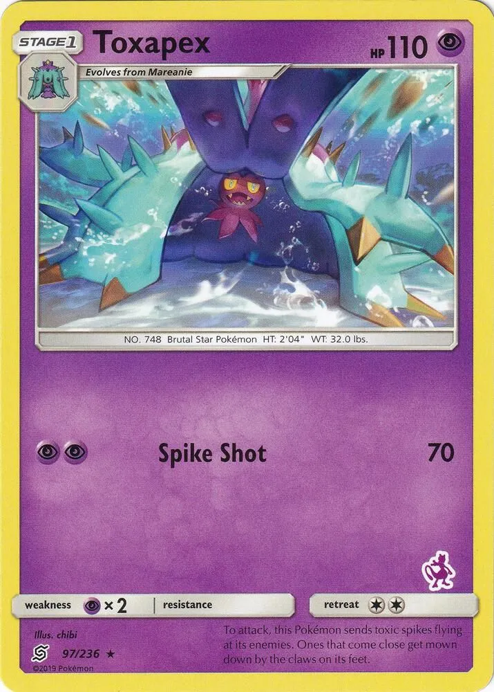 Toxapex — Battle Academy — Pokemon