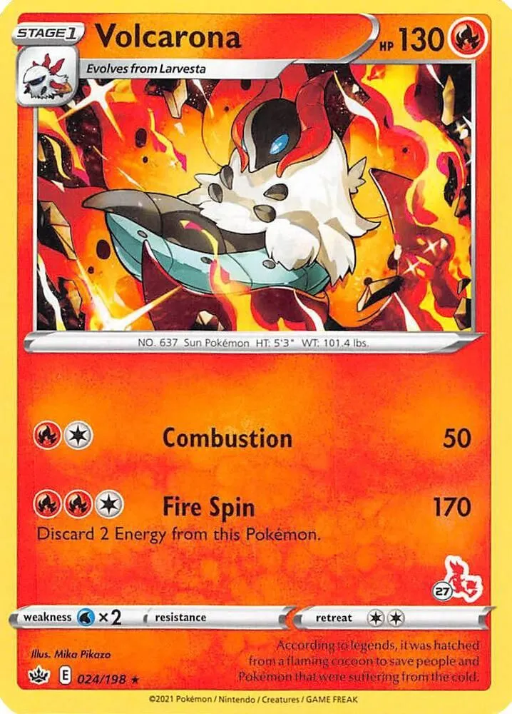 Volcarona — Battle Academy 2022 — Pokémon