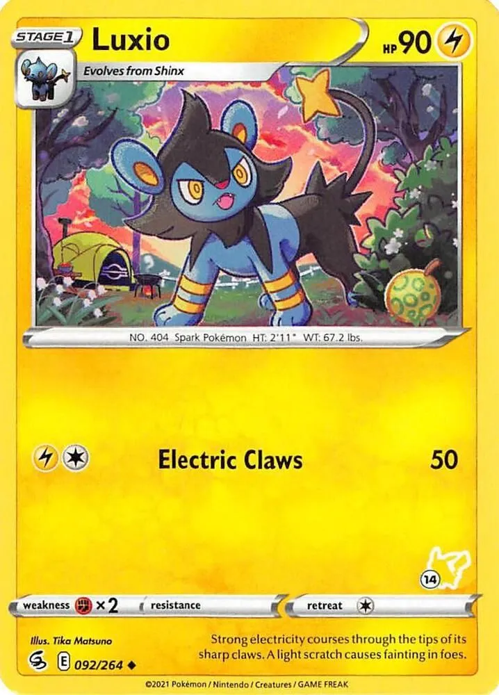 Luxio — Battle Academy 2022 — Pokémon